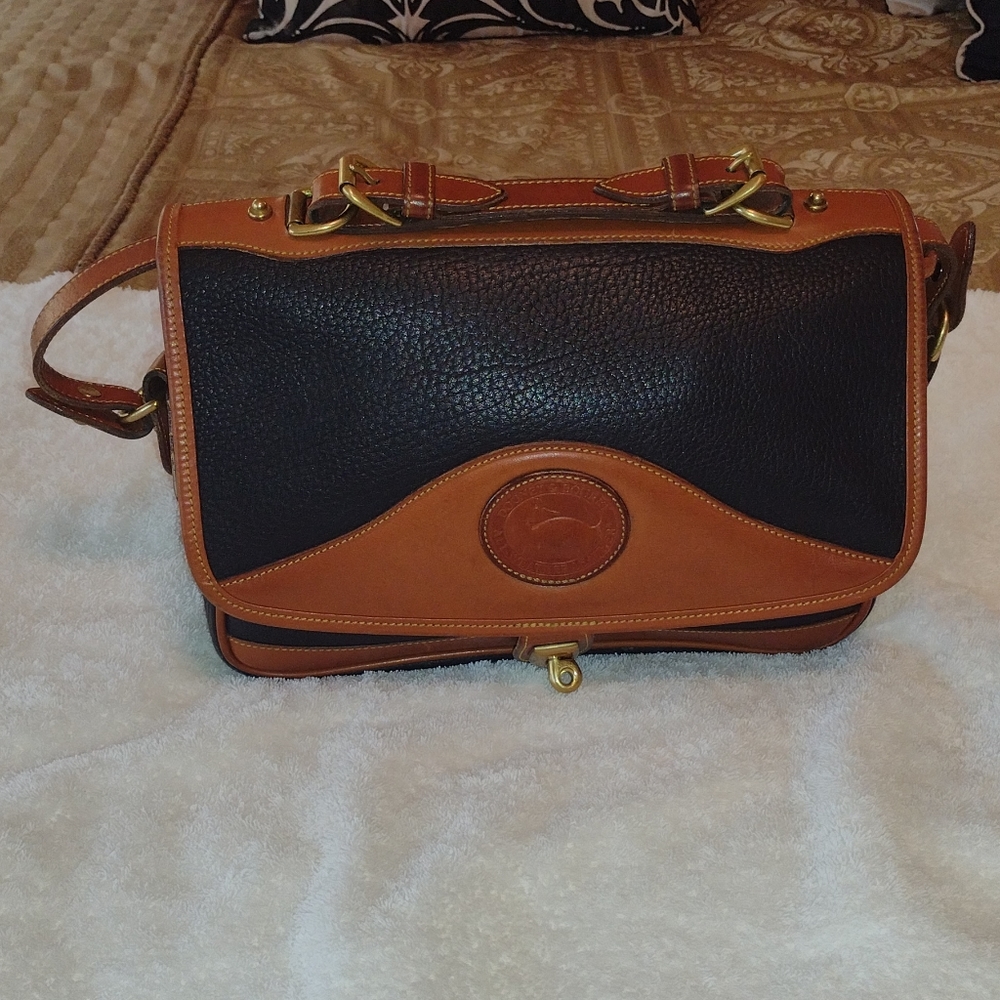 Vintage Dooney and Bourke All Weather Leather Carrier bag